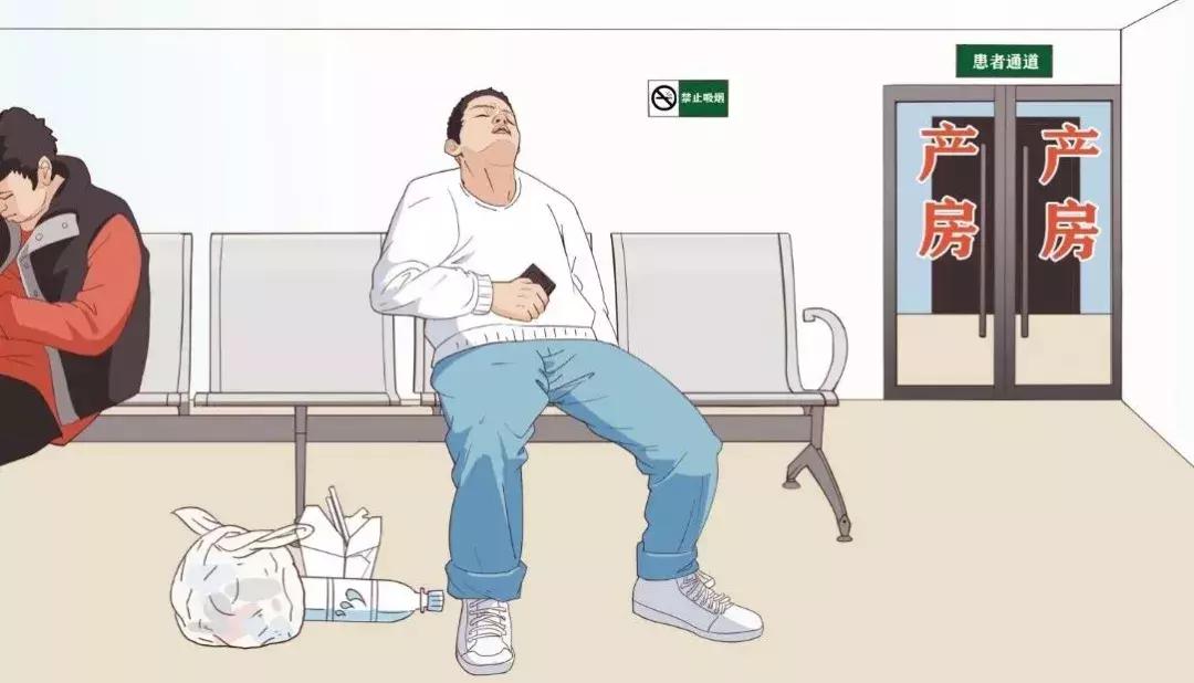 中国爸爸带娃合集,女人生孩子男人有必要陪产吗