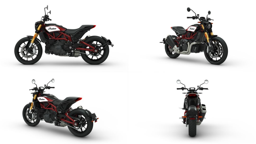 如此拉风的摩托车很有个性,既复古又有科技感的摩托车