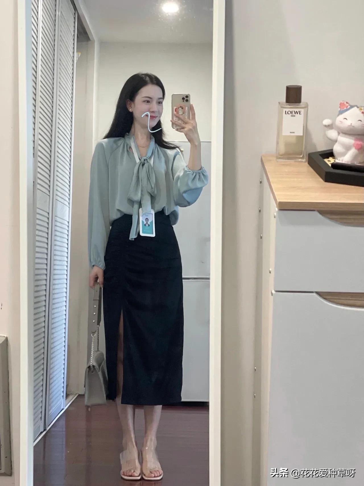 初秋韩国温柔风小姐姐穿搭,深秋成熟韩系穿搭女士