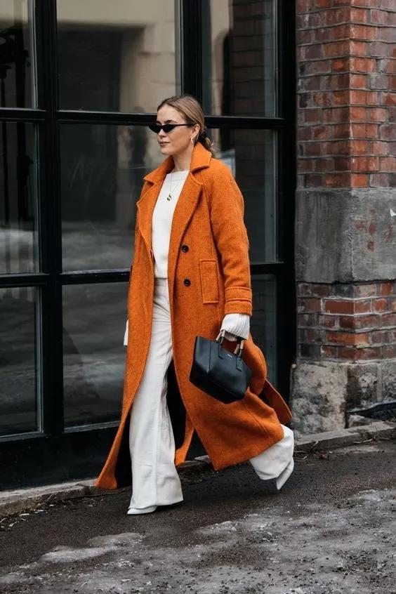 爱马仕什么颜色好搭配,高级配色爱马仕橙色配白色