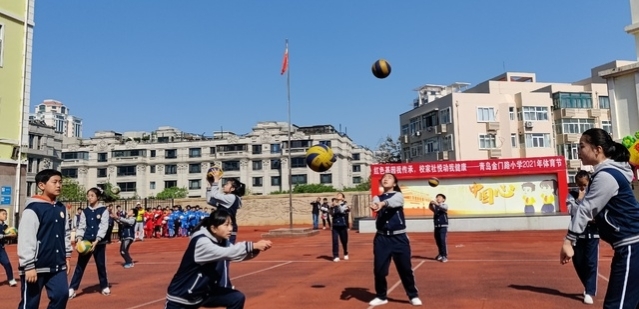 小学运动小健将风采展示,金门路小学田径队