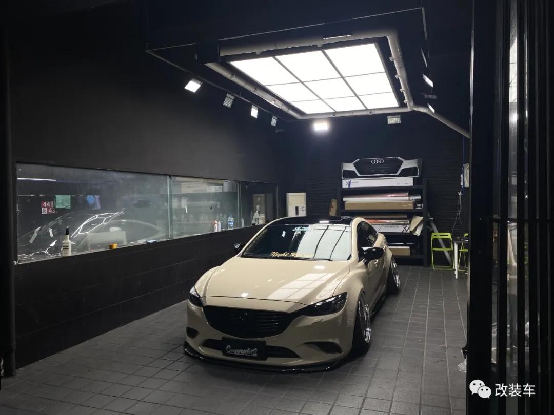 马自达阿特兹改装外观全过程,2018款马自达阿特兹改装