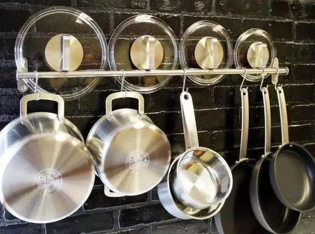 锅具收纳小妙招废物利用,厨房各种锅具收纳技巧