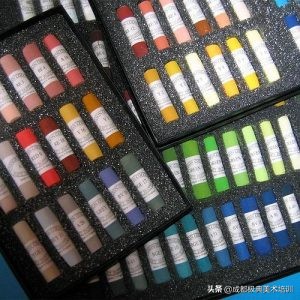 色粉画工具,色粉画工作室