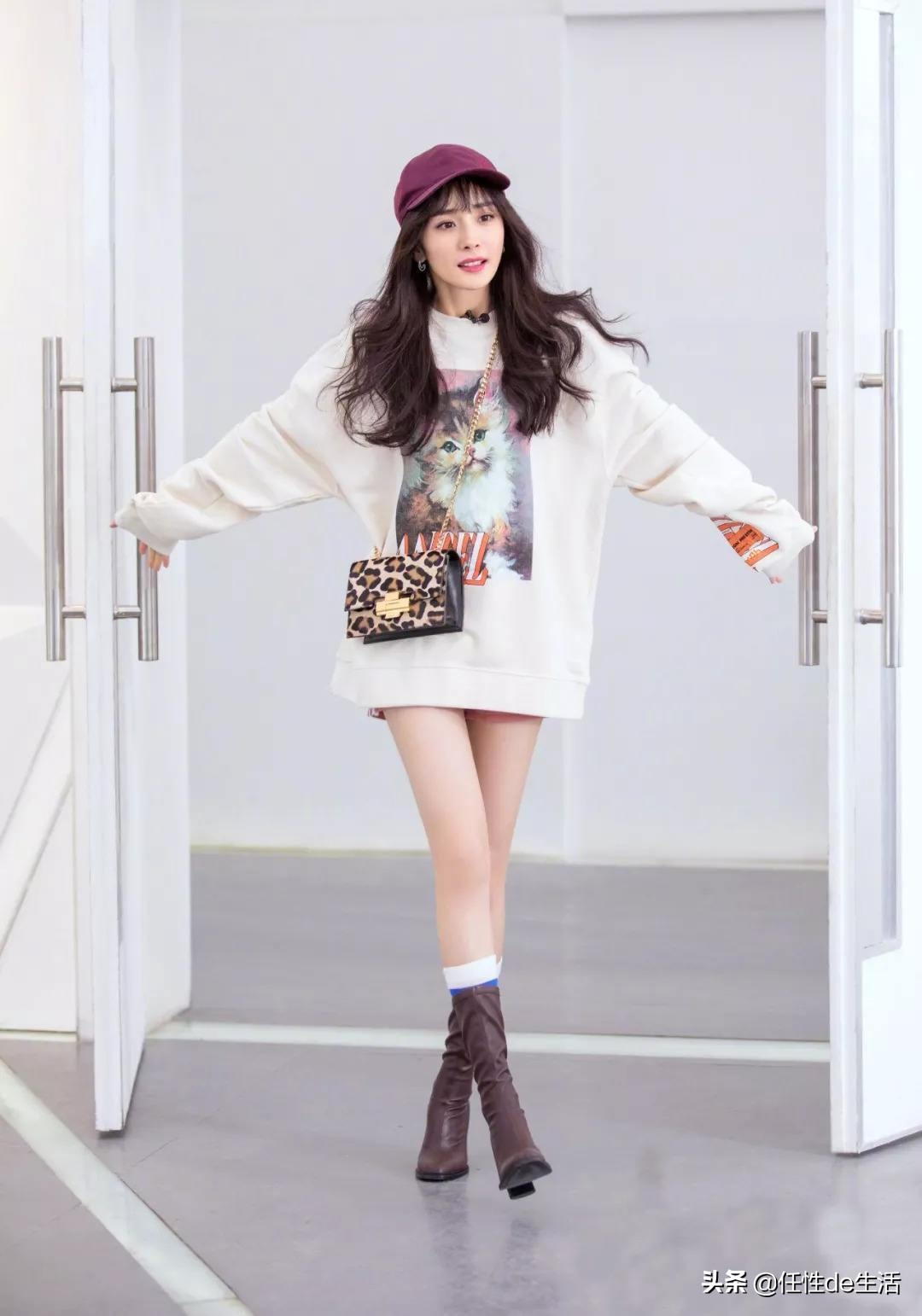 带货女王杨幂台湾,杨幂sw走秀