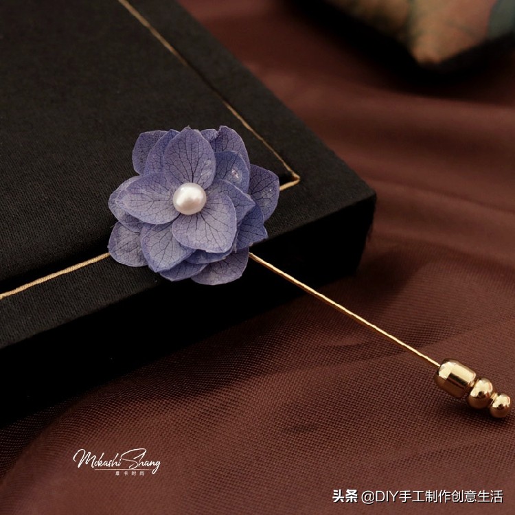 永生花首饰手工diy制作,制作永生花首饰