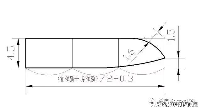 红升服装设计班裁剪中式男装,服装裁剪最基本教程