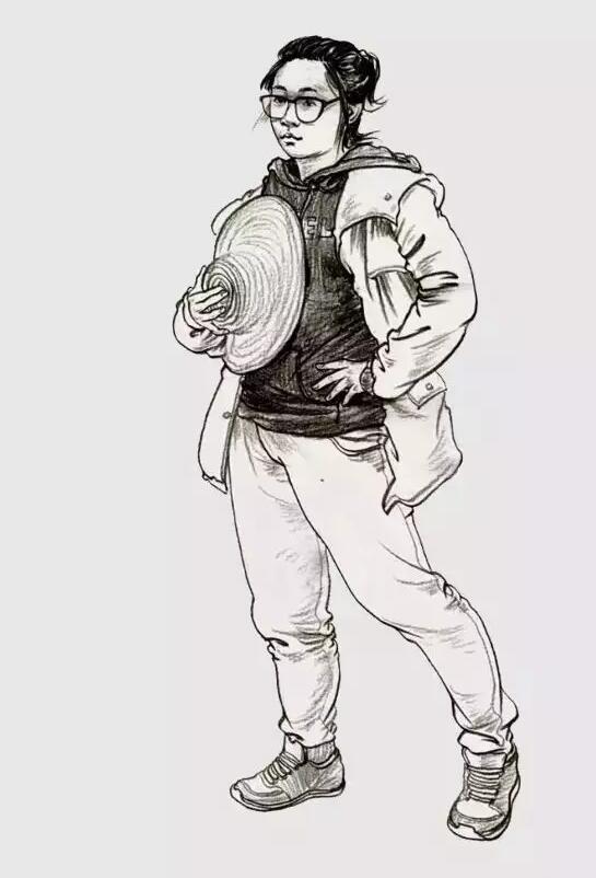 速写默写技巧思路,慢写和快写速写