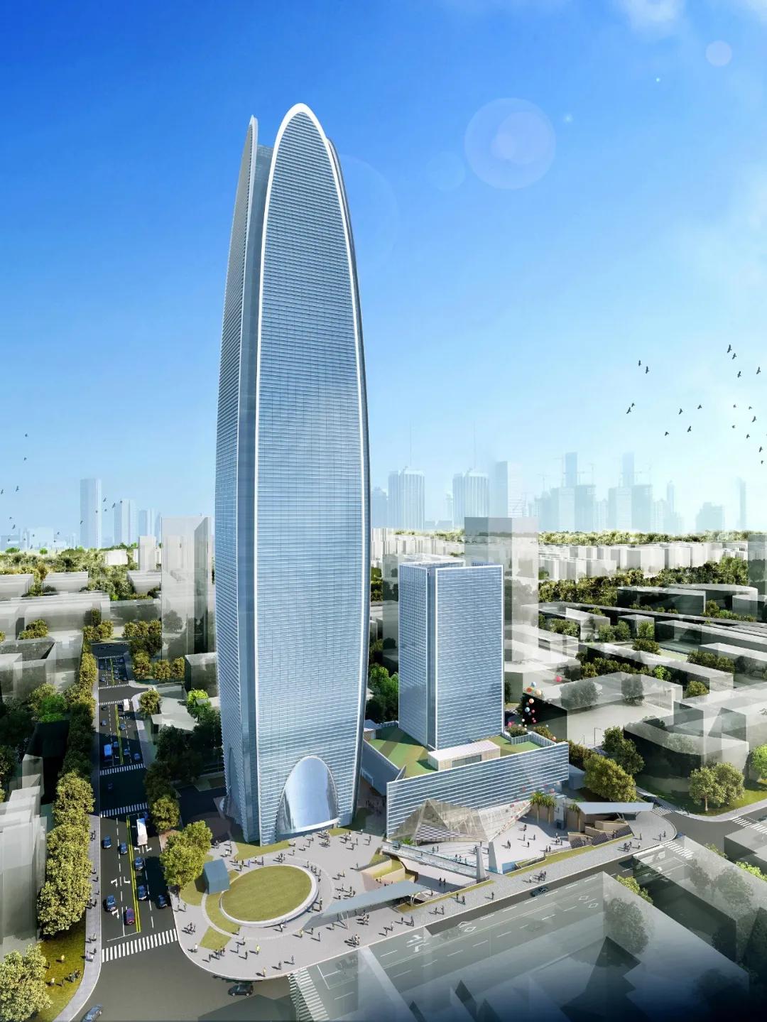 深圳第一高楼平安金融中心,深圳西部第一高楼