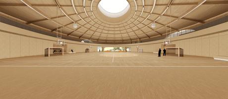 衢州宝冶体育中心项目,上海宝冶新体育中心