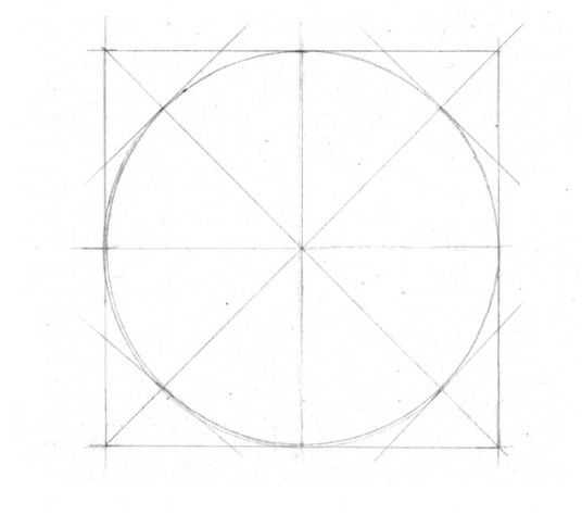 素描初学者绘画步骤图几何体,素描画几何体简单初学者