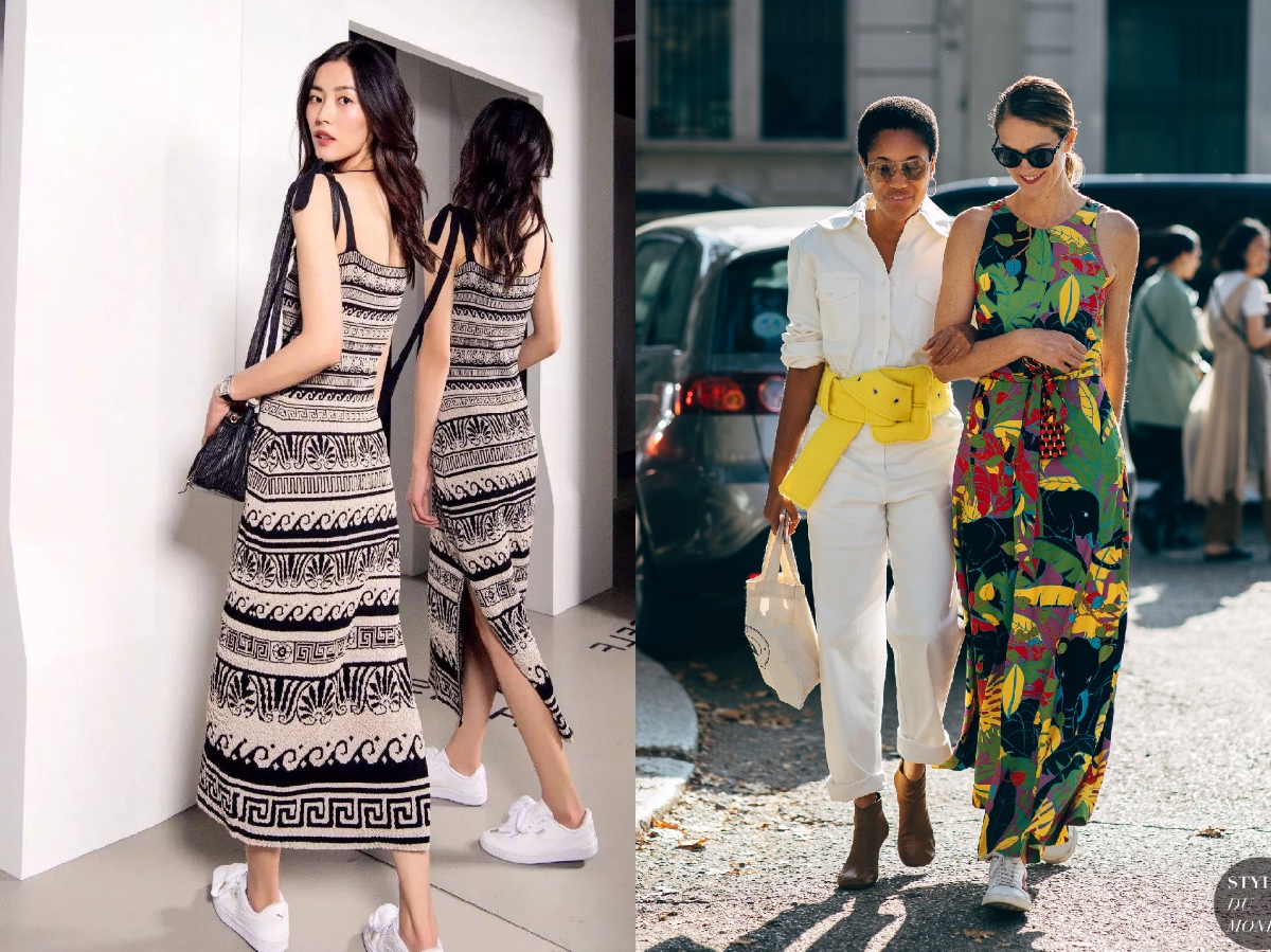 连衣裙高跟鞋漂亮,细高跟鞋搭配连衣裙