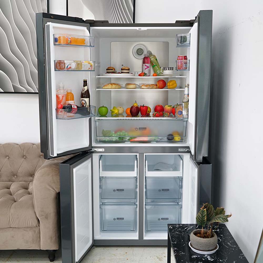 美的465升十字四门冰箱怎么样,美的465L冰箱