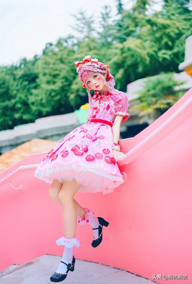 lo娘必备袜,lo娘印花袜