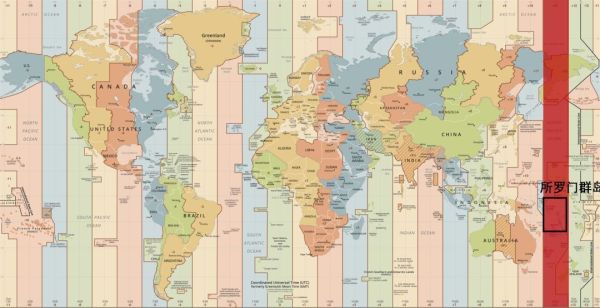 不同时区世界各地人们生活介绍,全球24个时区都有自己的标准时间