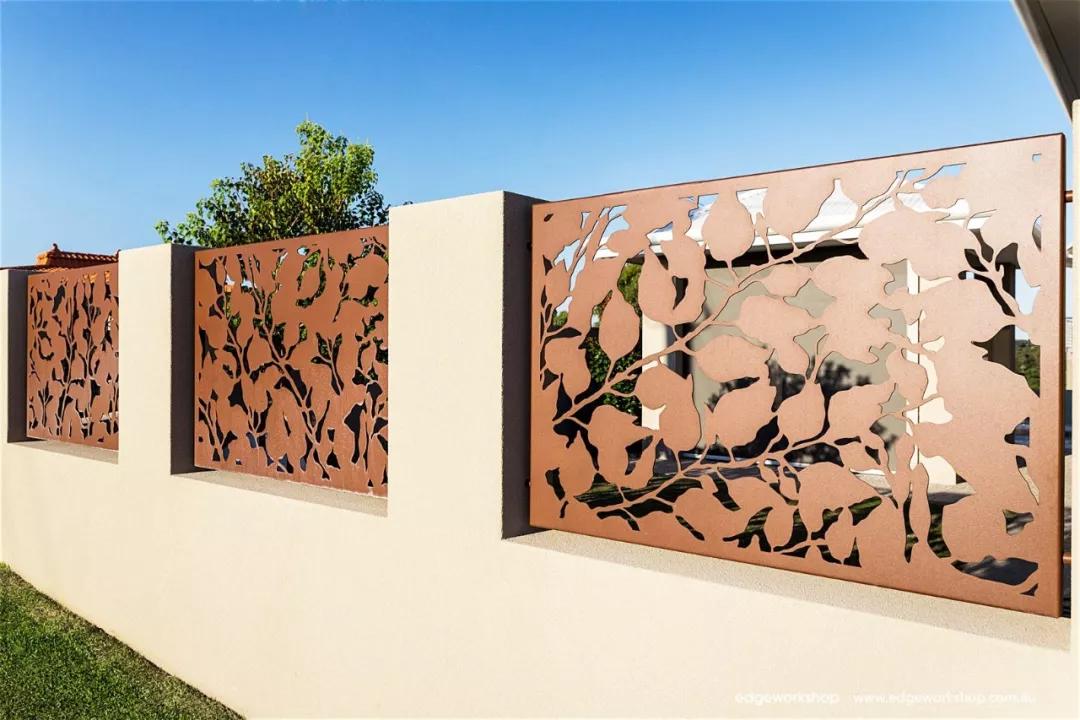 农村小院围墙设计花式围墙,围墙的设计效果图大全集