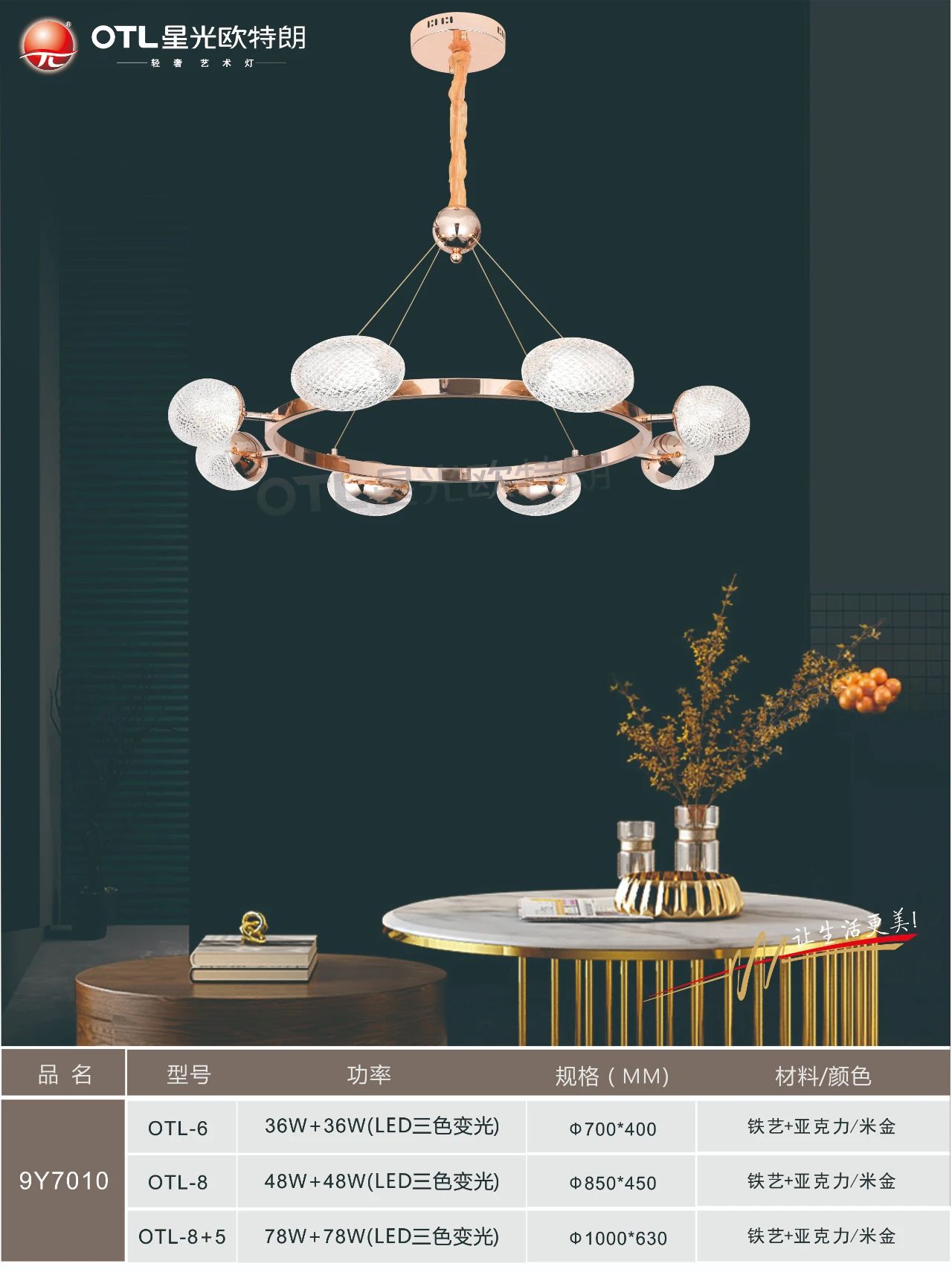 星光欧特朗照明,星光欧特朗灯具是几线品牌的