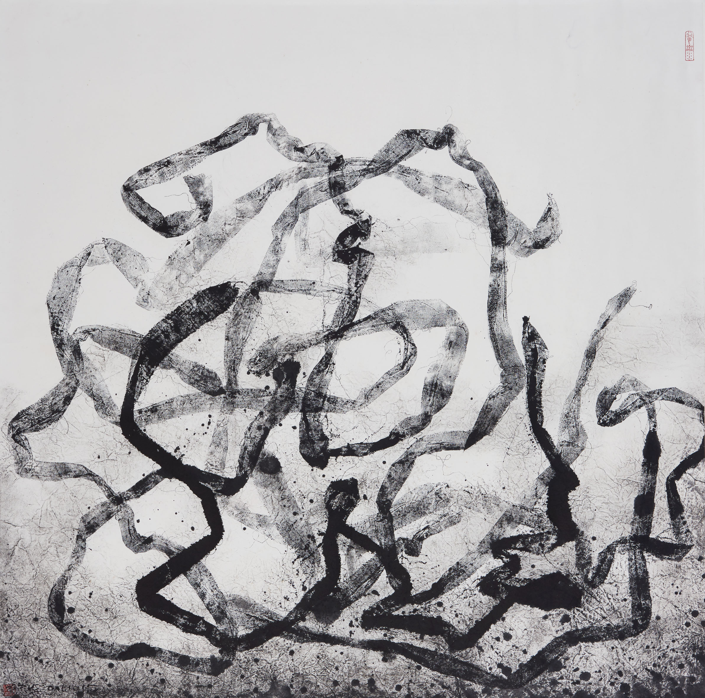 3812香港画廊呈现王璜生个人展览：《不息之线》