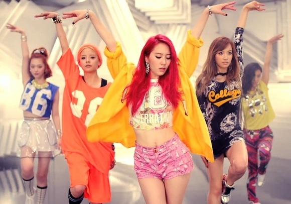 韩国女子团体fx宋茜,韩国大势女团fx