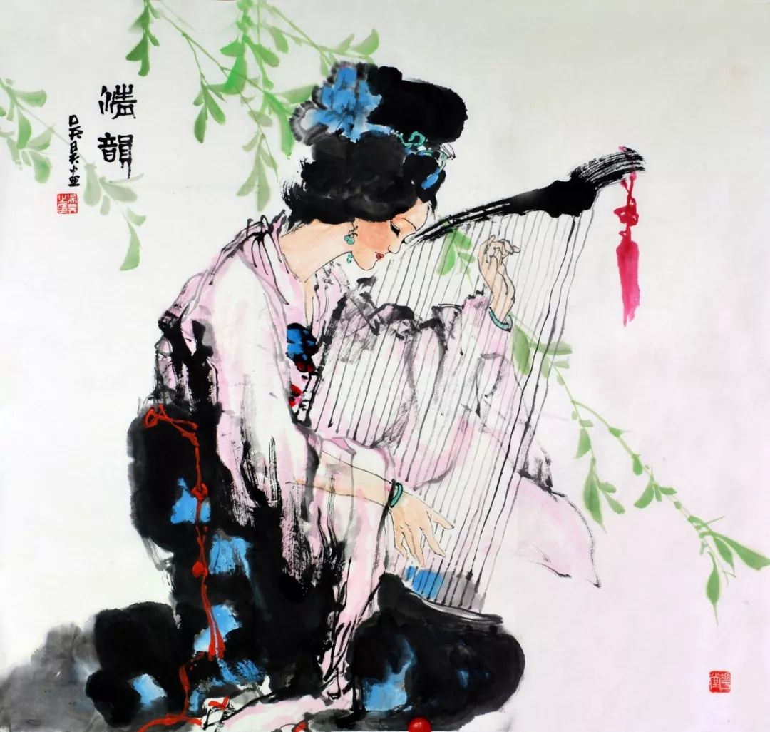 花鸟的作品欣赏,中式花鸟作品欣赏