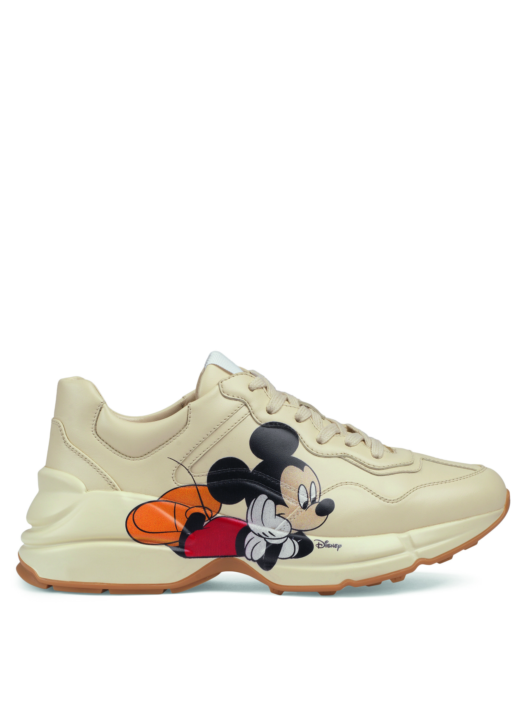 gucci米老鼠联名老爹鞋,gucci老爹鞋米奇款