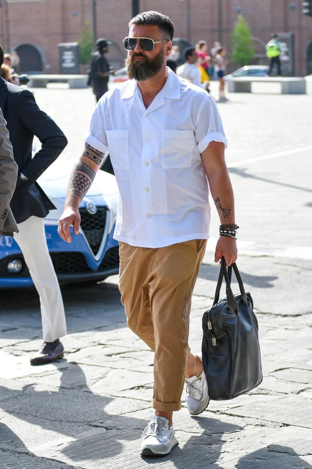 白衬衫是不是男人穿都好看,能把白衬衫穿得好看的男人