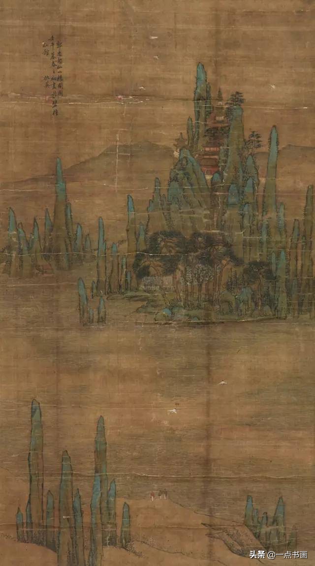 明仇英拍卖60亿的作品,明仇英桃源仙境图临摹