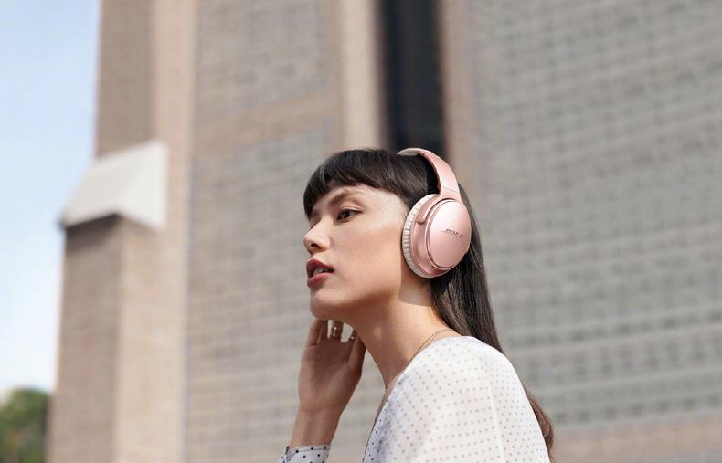 boseqc35派对,boseqc35戴着的样子