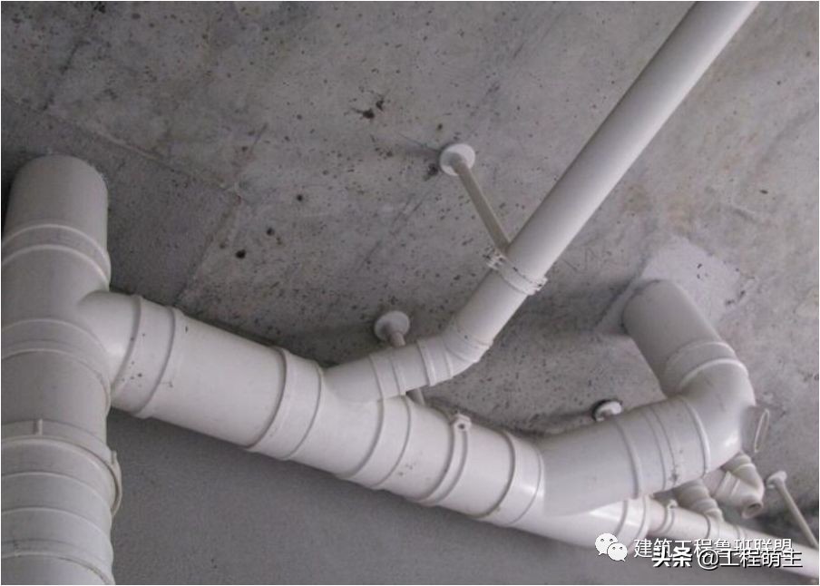 二次结构给排水管道安装,给排水管道支吊架的制作与安装