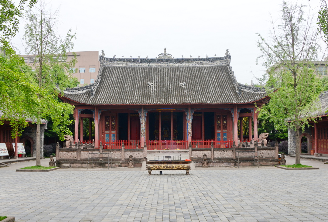 广汉雒城大成殿,广汉文庙棂星门图