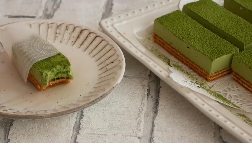 烘焙教程抹茶芝士蛋糕,烘焙8寸芝士蛋糕新手入门教程