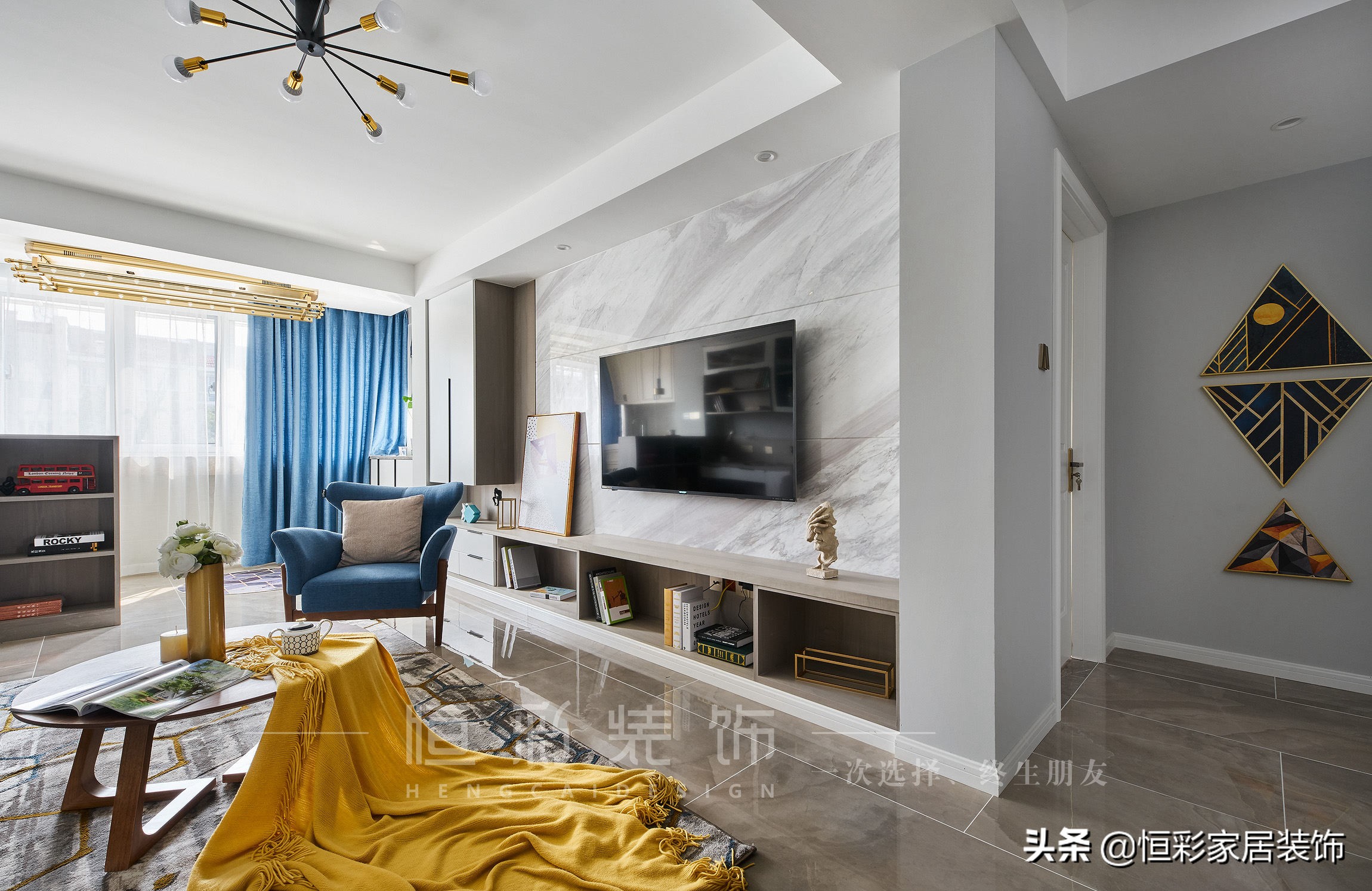 【府苑新村】89㎡现代简约|彩•墨