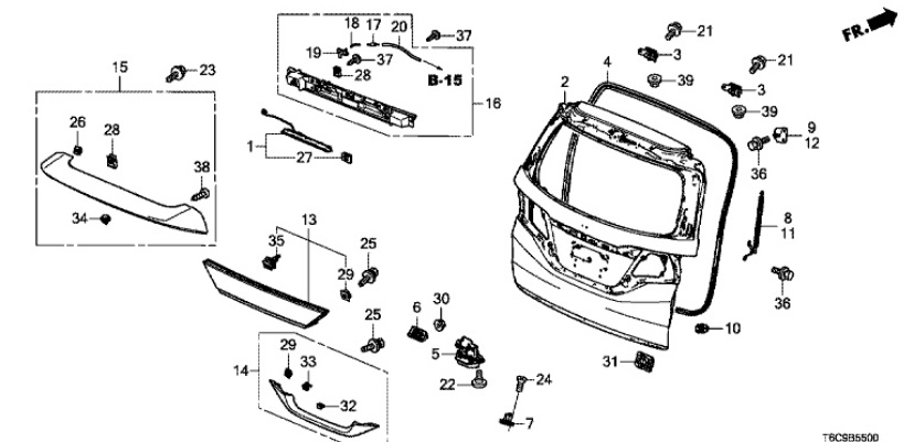 奥德赛水箱漏水位置图解,奥德赛后座顶棚漏水