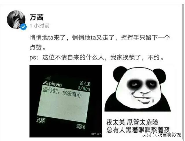 万茜评价宁静反应,宁静万茜深夜点评