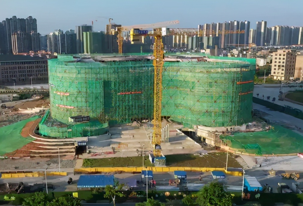 快了!*江阳**市城南“七馆合一”项目预计年底部分可交付使用