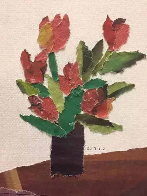 暖哭!90岁奶奶用废报纸作画,震撼数万网友:我缺的是纸吗?是手