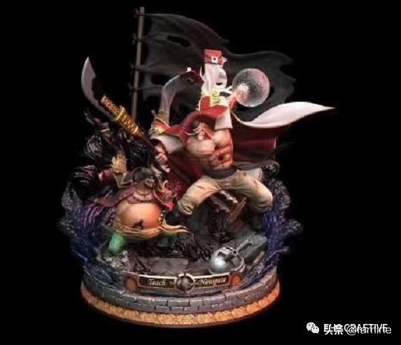 海贼王布鲁克模玩图鉴,海贼王白胡子模玩