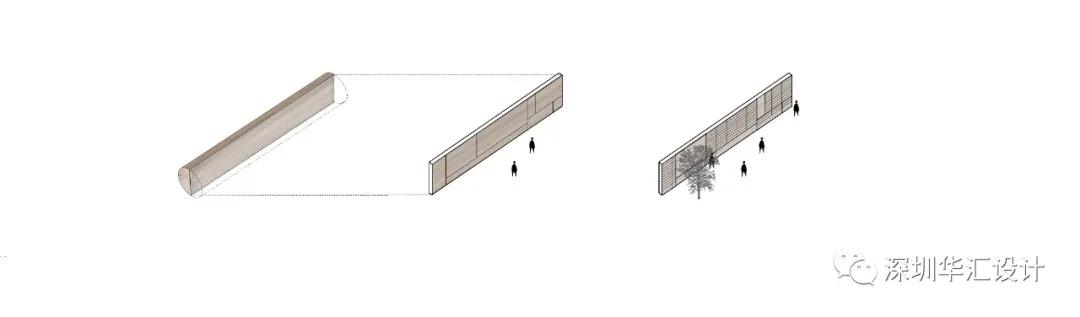 深圳莲花山公园展示中心——糅合自然与陈列的墙/深圳华汇设计