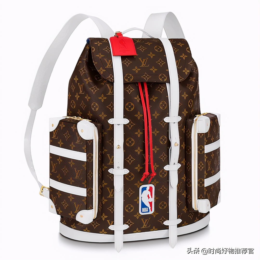 LV新包|NBA合作系列:篮网元素,红白蓝3色细节