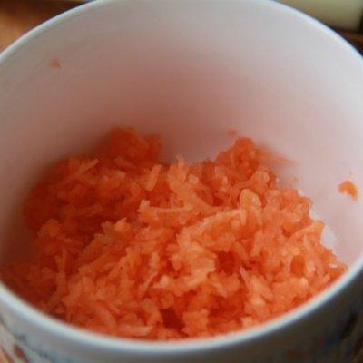 鲜美补钙胡萝卜青菜虾丸,鲜虾胡萝卜怎么做虾丸辅食