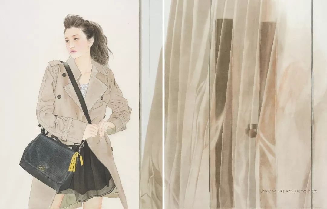 从一岁到七岁画画,从七岁到八岁画的画