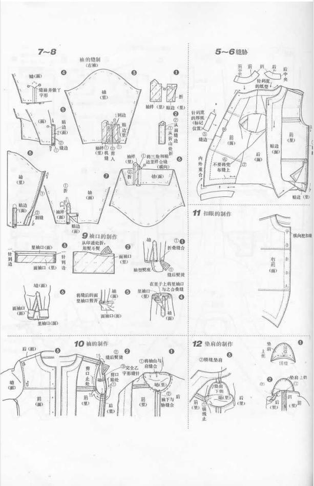 做衣服怎么看布料横着还竖着裁剪,衣服裁剪零基础入门视频教程