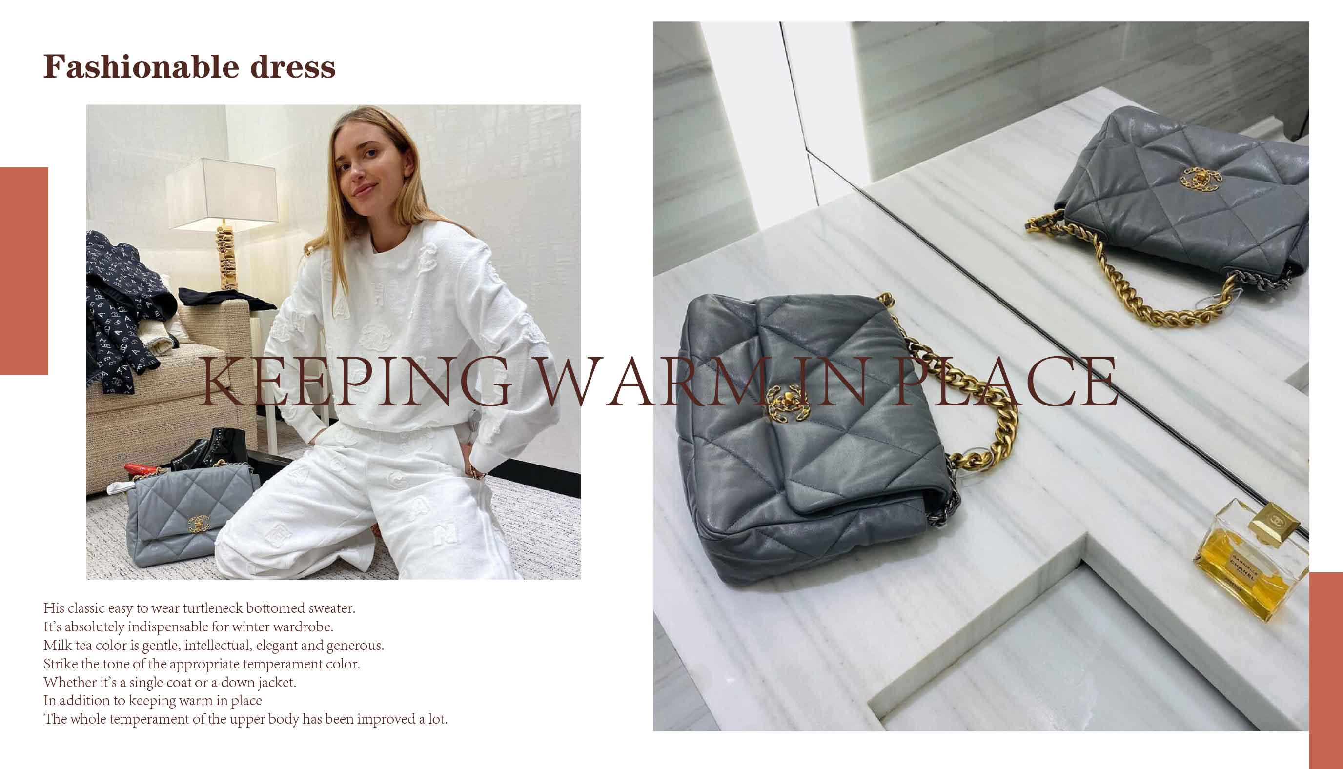 最近很火的枕头包米色,网红时尚百搭休闲枕头包