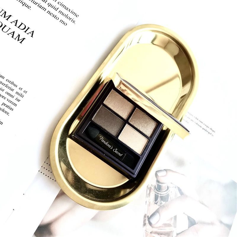 大地色四色眼影盘推荐必入,潘多拉六色眼影