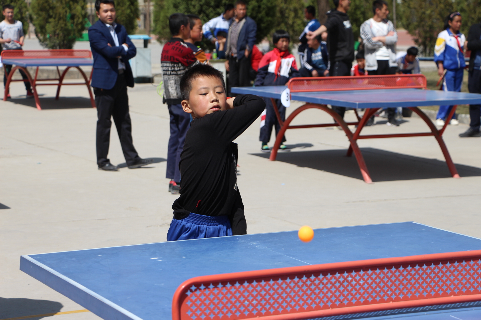 和政县举办中小学生乒乓球、一分钟跳绳比赛