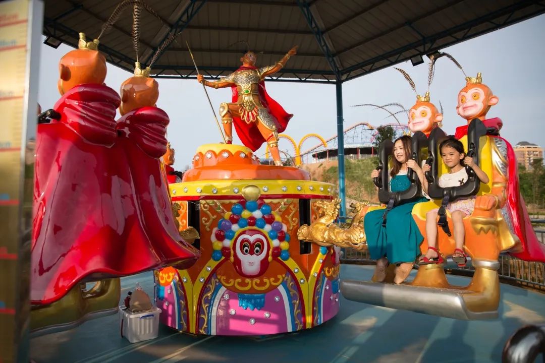 中华民俗欢乐谷游乐场,中华民俗欢乐谷蚩尤乐园秋千园