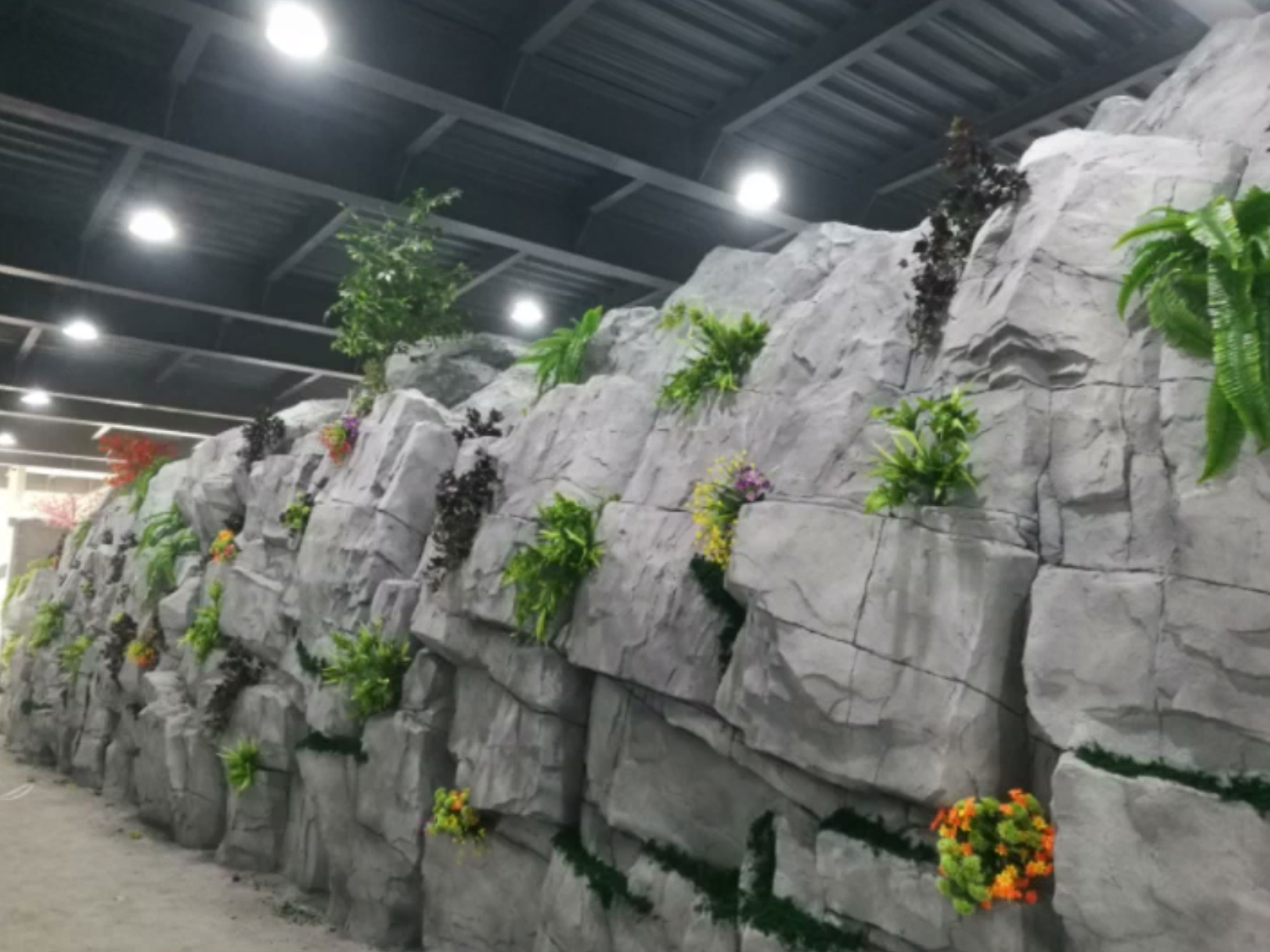 假山园林景观造景,水泥假山流水景观造景