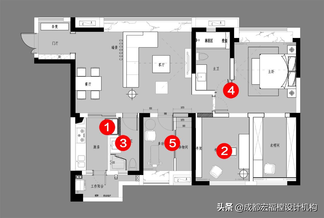 日式简约风格的家,三居室的日式风格