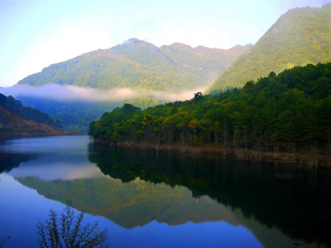 秦岭小九寨沟黄柏塬,陕西秦岭九寨黄柏源