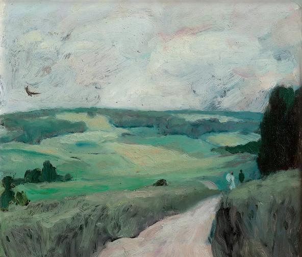 油画家何多苓作品选,1986年当代油画四人展何多苓